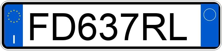 Numer rejestracyjny FD637RL posiada BMW Serie 2 G.T.