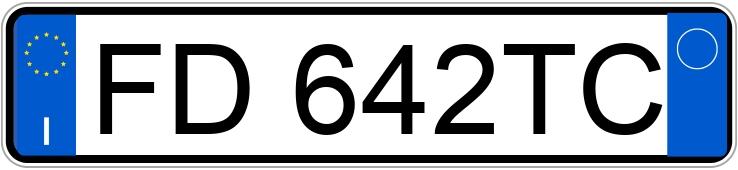 Numer rejestracyjny FD642TC posiada CITROEN C3 2a serie