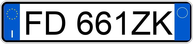 Numer rejestracyjny FD661ZK posiada FIAT Doblo 3a serie