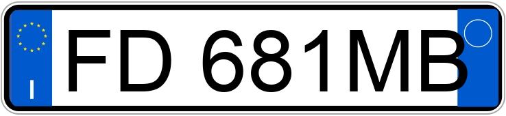 Numer rejestracyjny FD681MB posiada CITROEN C3