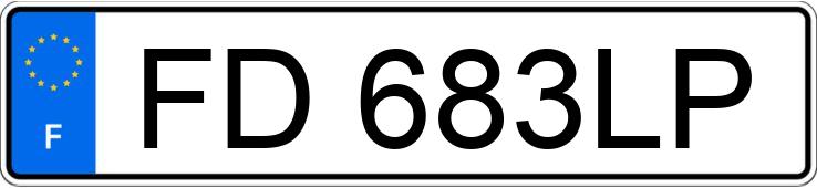 Numer rejestracyjny FD683LP posiada FORD KA+