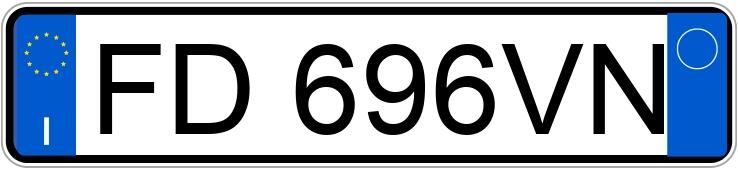 Numer rejestracyjny FD696VN posiada AUDI A3 3a serie Numer rejestracyjny FD696VN posiada AUDI A3 3a serie