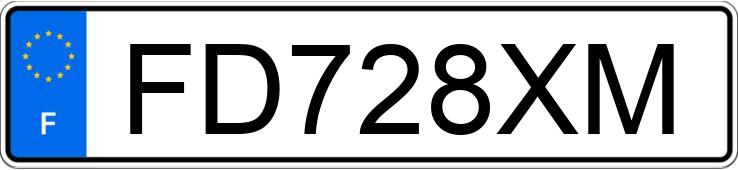 Numer rejestracyjny FD728XM posiada MERCEDES CLASSE CLA