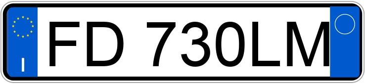 Numer rejestracyjny FD730LM posiada VOLKSWAGEN Polo 5a serie