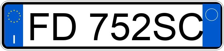 Numer rejestracyjny FD752SC posiada VOLKSWAGEN Polo 5a serie