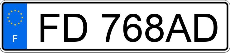 Numer rejestracyjny FD768AD posiada VOLKSWAGEN POLO VI