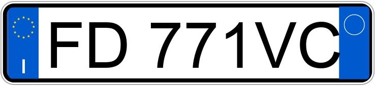 Numer rejestracyjny FD771VC posiada AUDI Q7 2a serie