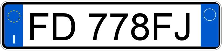 Numer rejestracyjny FD778FJ posiada MERCEDES Classe A