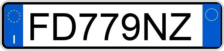 Numer rejestracyjny FD779NZ posiada AUDI Q3