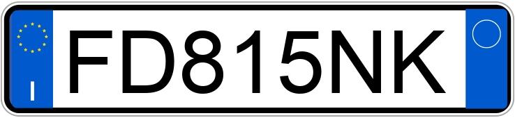 Numer rejestracyjny FD815NK posiada ALFA ROMEO Giulietta