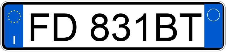 Numer rejestracyjny FD831BT posiada OPEL Astra 4a serie