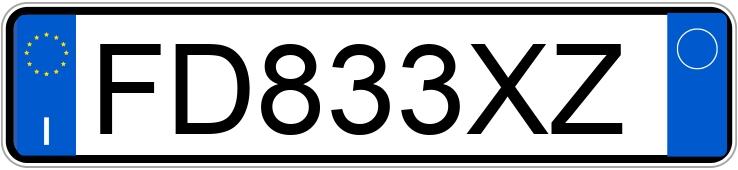 Numer rejestracyjny FD833XZ posiada CITROEN C3 2a serie Numer rejestracyjny FD833XZ posiada CITROEN C3 2a serie
