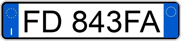 Numer rejestracyjny FD843FA posiada RENAULT Clio 4a serie Numer rejestracyjny FD843FA posiada RENAULT Clio 4a serie