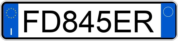 Numer rejestracyjny FD845ER posiada VOLKSWAGEN Polo 5a serie Numer rejestracyjny FD845ER posiada VOLKSWAGEN Polo 5a serie