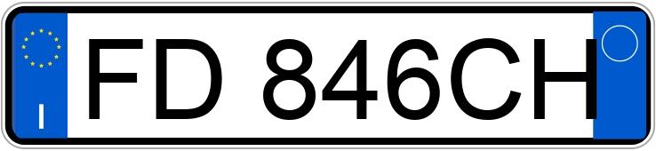 Numer rejestracyjny FD846CH posiada DACIA Sandero 2a serie