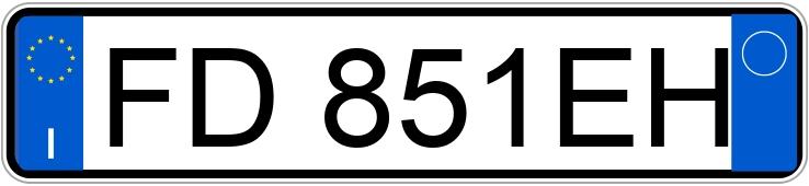 Numer rejestracyjny FD851EH posiada MINI Mini Cbr.