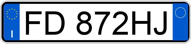 Numer rejestracyjny FD872HJ posiada TOYOTA Aygo 2a serie Numer rejestracyjny FD872HJ posiada TOYOTA Aygo 2a serie
