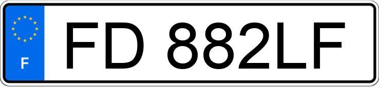 Numer rejestracyjny FD882LF posiada HONDA CIVIC