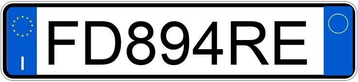 Numer rejestracyjny FD894RE posiada BMW X3