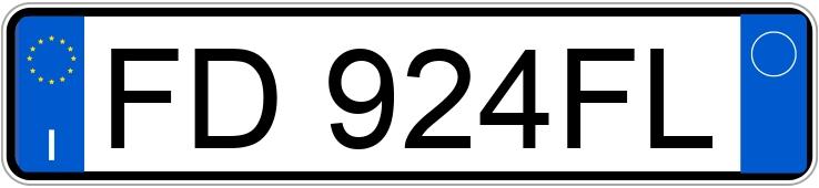 Numer rejestracyjny FD924FL posiada FIAT Fiorino 2a serie