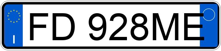 Numer rejestracyjny FD928ME posiada VOLKSWAGEN Polo 5a serie