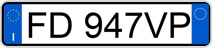 Numer rejestracyjny FD947VP posiada FORD Fiesta 6a serie