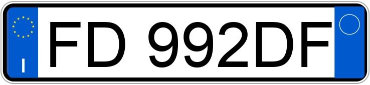 Numer rejestracyjny FD992DF posiada VOLKSWAGEN Golf 7a serie