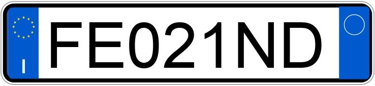 Numer rejestracyjny FE021ND posiada ALFA ROMEO Giulietta Numer rejestracyjny FE021ND posiada ALFA ROMEO Giulietta