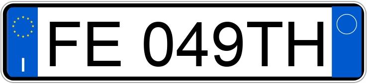 Numer rejestracyjny FE049TH posiada FIAT Panda 3a serie