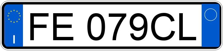 Numer rejestracyjny FE079CL posiada FIAT Punto 4a serie Numer rejestracyjny FE079CL posiada FIAT Punto 4a serie