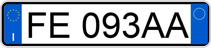 Numer rejestracyjny FE093AA posiada VOLKSWAGEN Golf 7a serie Numer rejestracyjny FE093AA posiada VOLKSWAGEN Golf 7a serie