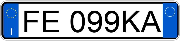 Numer rejestracyjny FE099KA posiada FIAT Panda 3a serie