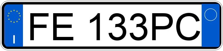 Numer rejestracyjny FE133PC posiada CITROEN C-Elysee