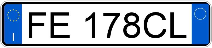 Numer rejestracyjny FE178CL posiada MINI Mini Cbr.