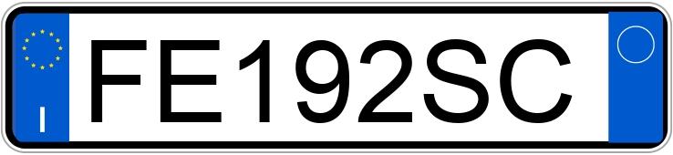 Numer rejestracyjny FE192SC posiada VOLKSWAGEN Golf 7a serie Numer rejestracyjny FE192SC posiada VOLKSWAGEN Golf 7a serie