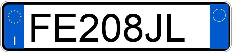 Numer rejestracyjny FE208JL posiada NISSAN Qashqai 2a serie Numer rejestracyjny FE208JL posiada NISSAN Qashqai 2a serie