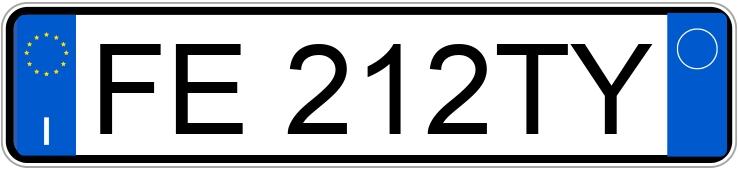 Numer rejestracyjny FE212TY posiada CITROEN C3 2a serie