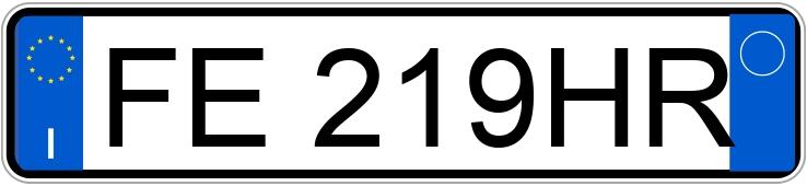 Numer rejestracyjny FE219HR posiada INFINITI Q30