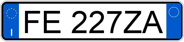 Numer rejestracyjny FE227ZA posiada AUDI A6 4a serie