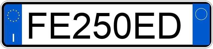 Numer rejestracyjny FE250ED posiada FORD Mondeo 4a serie