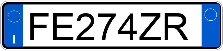 Numer rejestracyjny FE274ZR posiada FORD Fiesta 6a serie