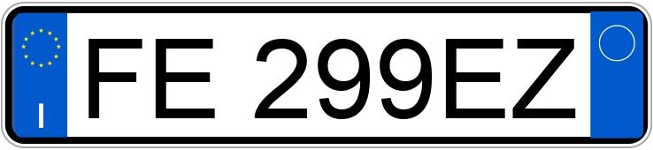 Numer rejestracyjny FE299EZ posiada FIAT Punto 4a serie Numer rejestracyjny FE299EZ posiada FIAT Punto 4a serie