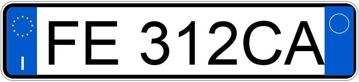 Numer rejestracyjny FE312CA posiada TOYOTA Prius 3a serie Numer rejestracyjny FE312CA posiada TOYOTA Prius 3a serie