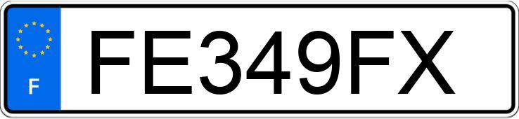 Numer rejestracyjny FE349FX posiada RENAULT TWINGO III