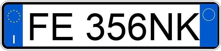 Numer rejestracyjny FE356NK posiada NISSAN Note