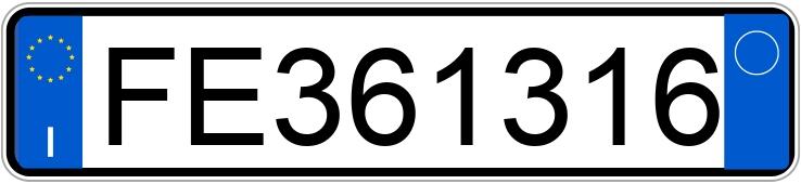 Numer rejestracyjny FE361316 posiada FIAT Uno