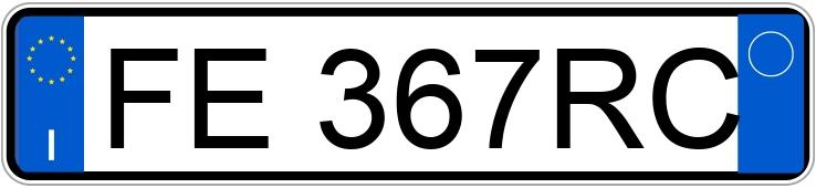Numer rejestracyjny FE367RC posiada SEAT Ibiza 4a serie Numer rejestracyjny FE367RC posiada SEAT Ibiza 4a serie