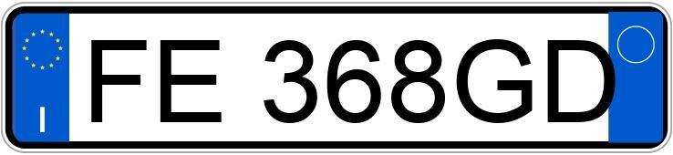 Numer rejestracyjny FE368GD posiada MINI Mini 4a serie