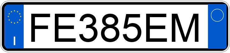 Numer rejestracyjny FE385EM posiada RENAULT Twingo 3a serie