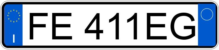 Numer rejestracyjny FE411EG posiada MINI Mini 4a serie